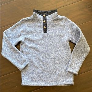 Land’s End boys blue long sleeve pullover size 5/6
